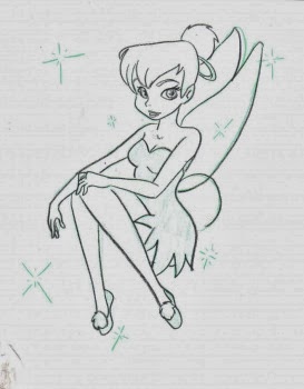printable coloring pages of tinkerbell