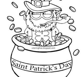 St. Patrick’s Day Colouring Pictures Irish Printables For Kids Art