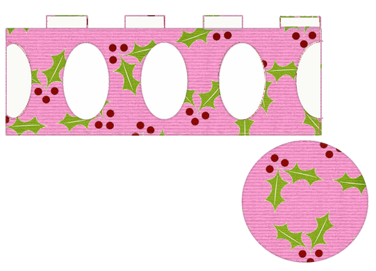 Christmas in Pink: Free Printable Cupcake Stand.