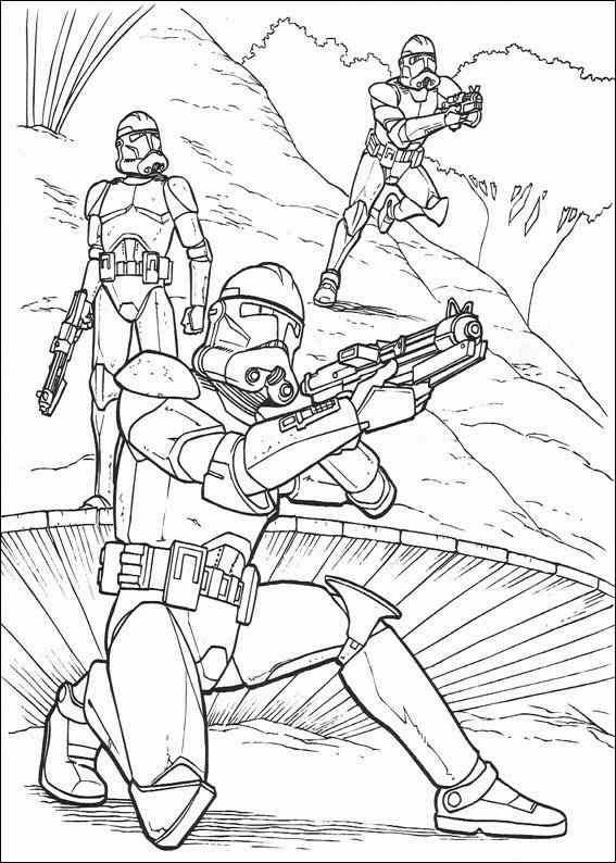 printable coloring pages star wars clone troopers
